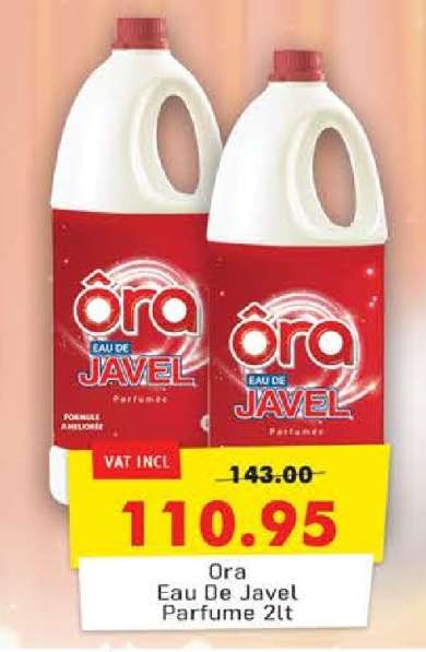 Ora Eau De Javel Parfume 2lt