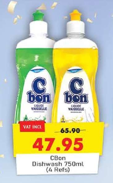 CBon Dishwash 750ml