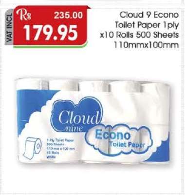 Cloud 9 Econo Toilet Paper