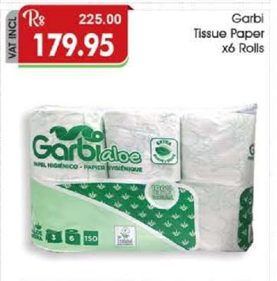 Garbi Tissue Paper x6 Rolls
