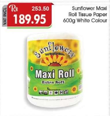 Sunflower Maxi Roll Tissue Paper