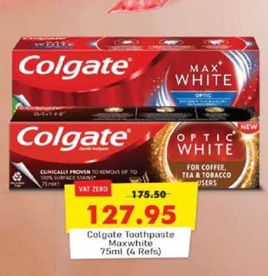 Colgate Toothpaste Maxwhite