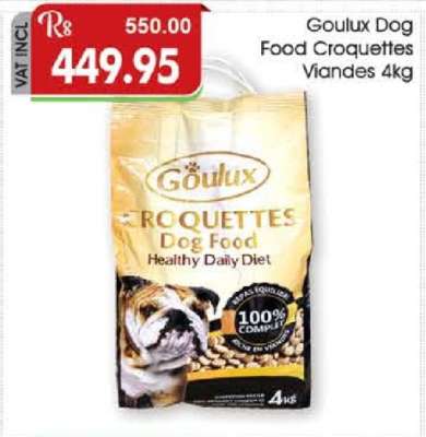 Goulux Dog Food Croquettes Viandes 4kg