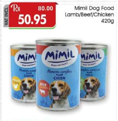 Mimil Dog Food Lamb/Beef/Chicken 420g