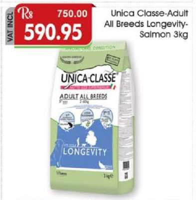 Unica Classe-Adult All Breeds Longevity-Salmon 3kg