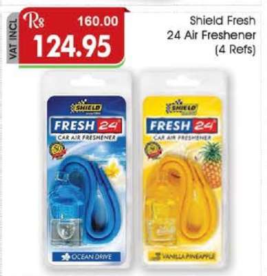 Shield Fresh 24 Air Freshener (4 Refs)
