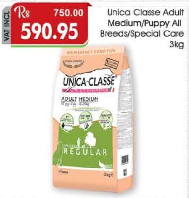 Unica Classe Adult Medium/Puppy All Breeds/Special Care 3kg