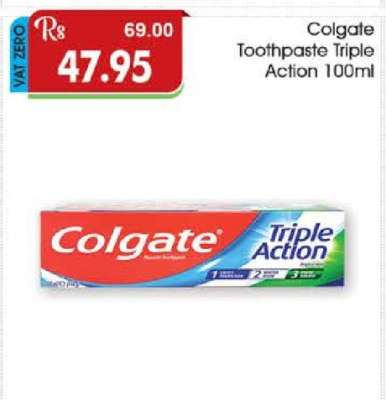 Colgate Toothpaste Triple Action 100ml