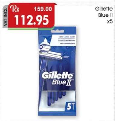 Gillette Blue II x5