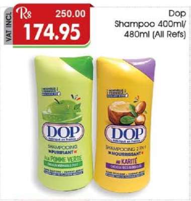 Dop Shampoo 400ml/480ml (All Refs)