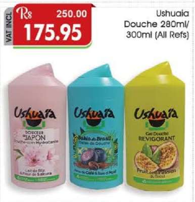 Ushuaia Douche 280ml/300ml (All Refs)