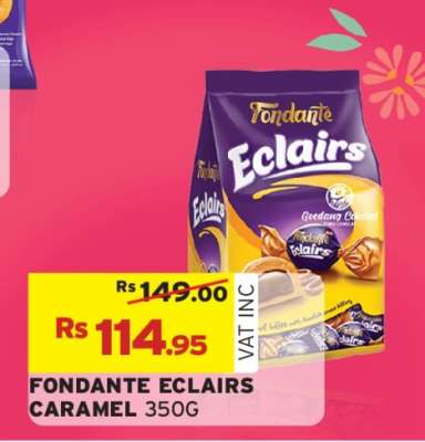 FONDANTE ECLAIRS CARAMEL 350G