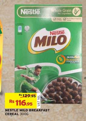 NESTLE MILO BREAKFAST CEREAL