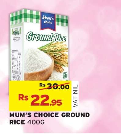 Mum’s Choice Ground Rice