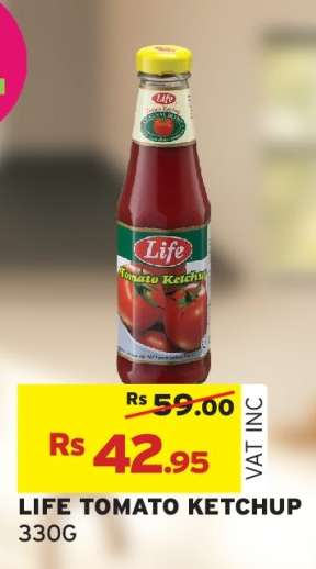 LIFE TOMATO KETCHUP