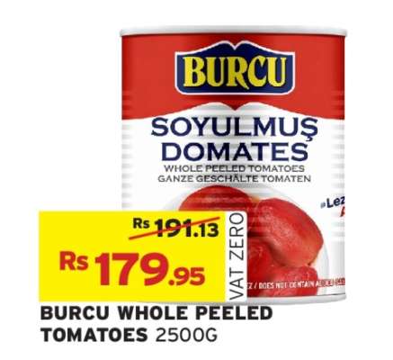 BURCU WHOLE PEELED TOMATOES