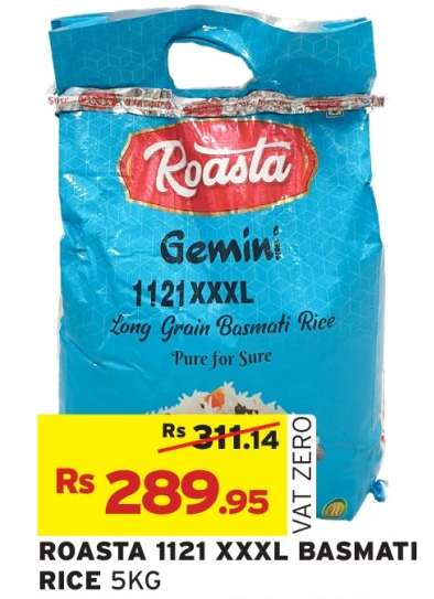 ROASTA 1121 XXXL BASMATI RICE