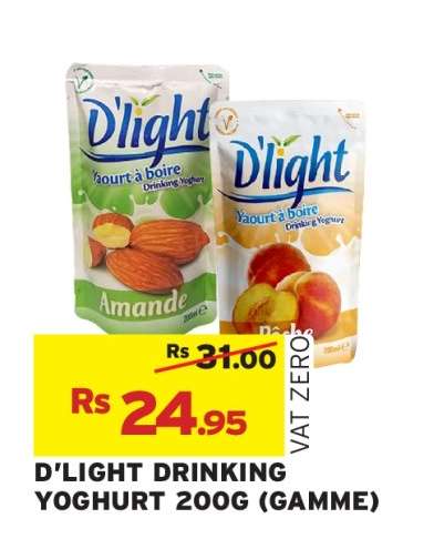 D'LIGHT DRINKING YOGHURT 200G (GAMME)