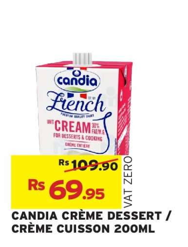 CANDIA CREME DESSERT / CREME CUISSON 200ML