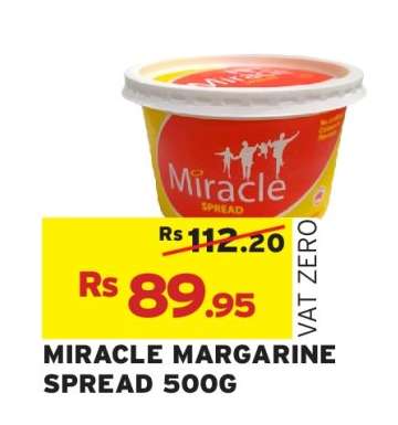 MIRACLE MARGARINE SPREAD 500G