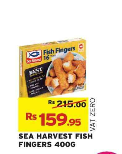Sea Harvest Fish Fingers 400g