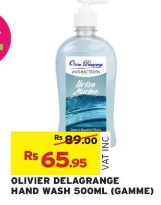 OLIVIER DELAGRANGE HAND WASH 500ML (GAMME)