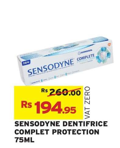 SENSODYNE DENTIFRICE COMPLET PROTECTION 75ML
