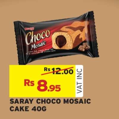 SARAY CHOCO MOSAIC CAKE 40G