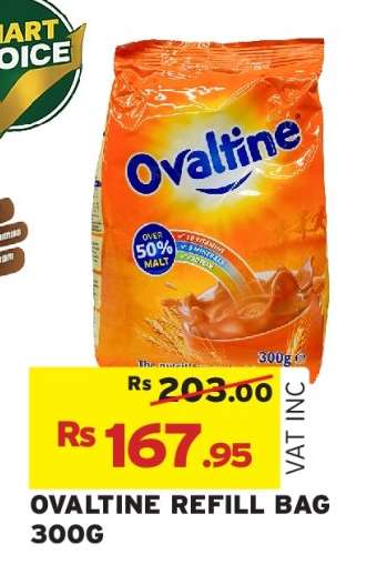 OVALTINE REFILL BAG 300G