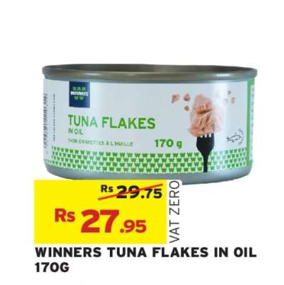 WINNERS TUNA FLAKES IN OIL 170G
