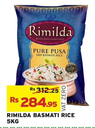RIMILDA BASMATI RICE 5KG
