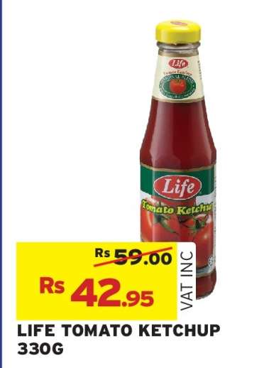 LIFE TOMATO KETCHUP