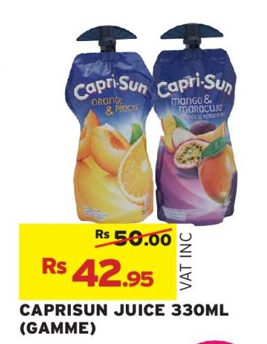 CAPRISUN JUICE 330ML (GAMME)