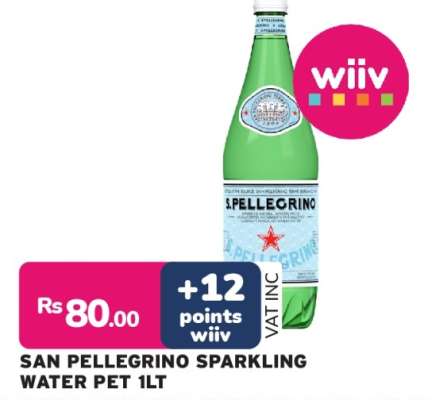 SAN PELLEGRINO SPARKLING WATER PET 1LT