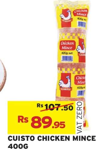 CUISTO CHICKEN MINCE 400G