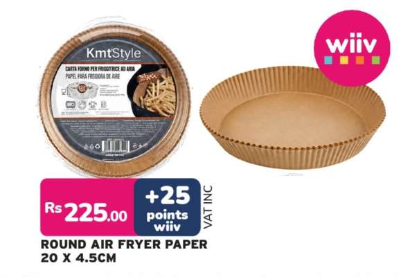 ROUND AIR FRYER PAPER