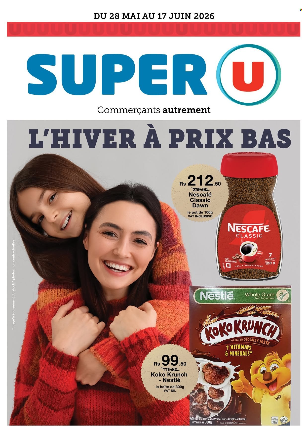 Super U catalogue - 28.05.2026 - 17.06.2026. Page 1