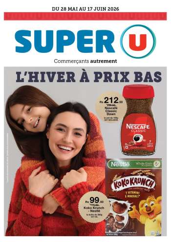 Super U Catalogue - 28.05.2026 - 17.06.2026.
