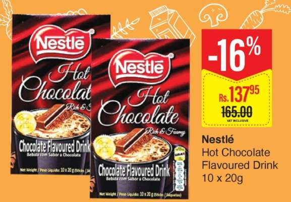 Nestlé Hot Chocolate Flavoured Drink