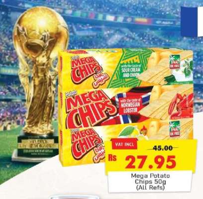 Mega Potato Chips 50g