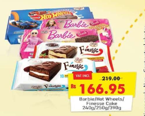 Barbie/Hot Wheels/Finesse Cake