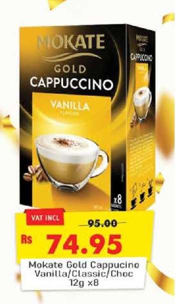 Mokate Gold Cappuccino Vanilla/Classic/Choc