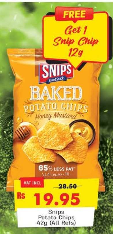 Snips Potato Chips 42g (All Refs)