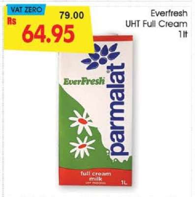 Everfresh UHT Full Cream 1lt