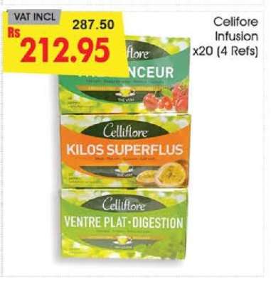 Celliflore Infusion x20 (4 Refs)