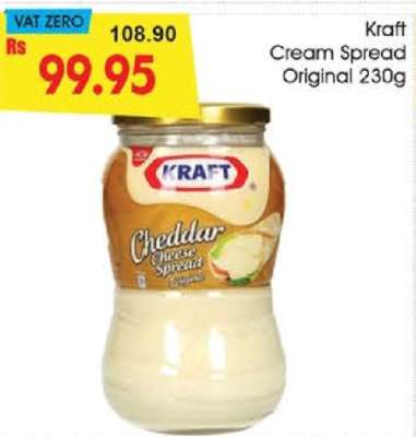 Kraft Cream Spread Original 230g