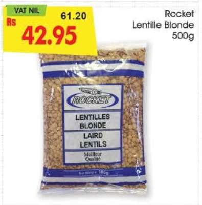 Rocket Lentille Blonde 500g