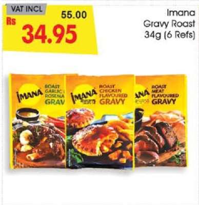 Imana Gravy Roast 34g (6 Refs)