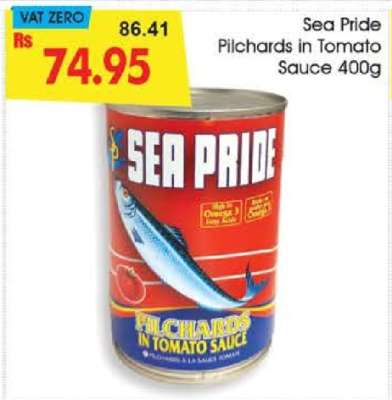 Sea Pride Pilchards in Tomato Sauce 400g