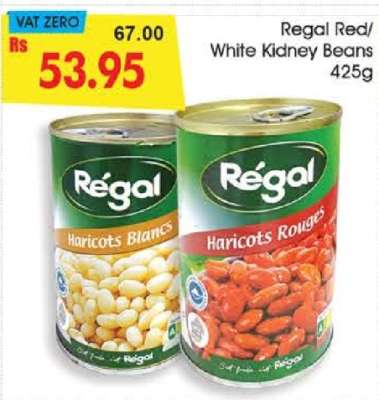 Regal Red/White Kidney Beans 425g
